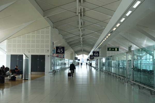 Gates inside Birmingham Airport BHX